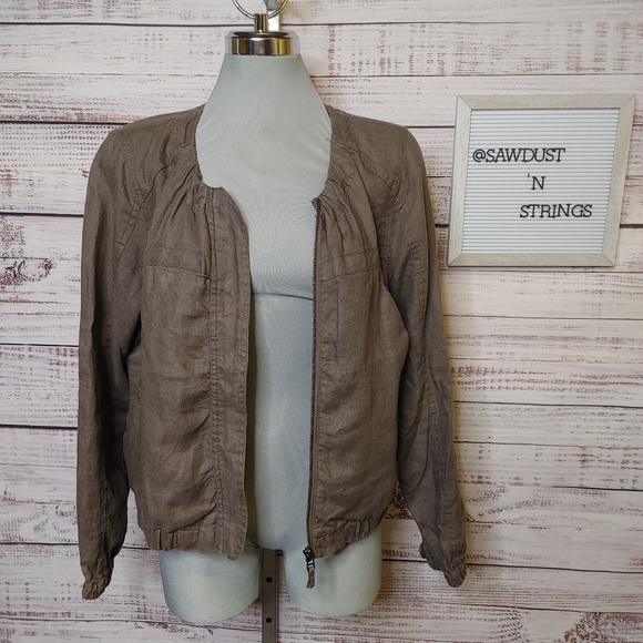 Malvin linen jacket size L - Picture 6 of 9
